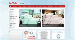 Desktop Screenshot of le-vele.com